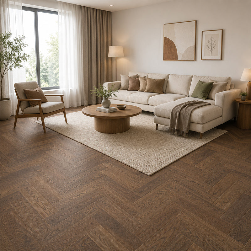 Herringbone Collection Sorrento 600x125x14/3mm T&G Left-Right