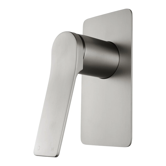 RUSHY Series Square Wall Mixer (color up) Brushed Nickel