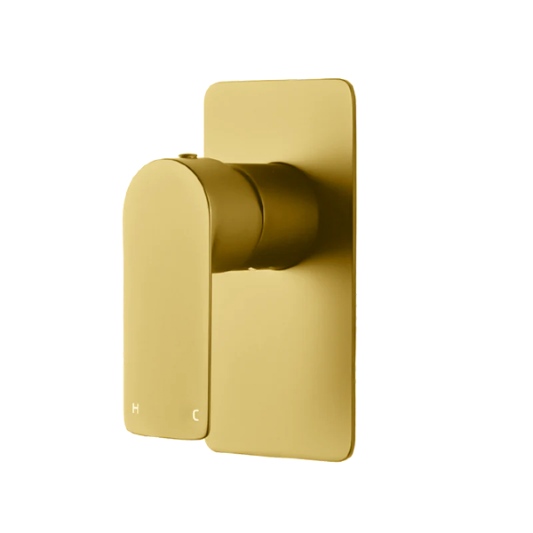 VOG Series Shower/Bath Wall Mixer (color up) Brushed Brass