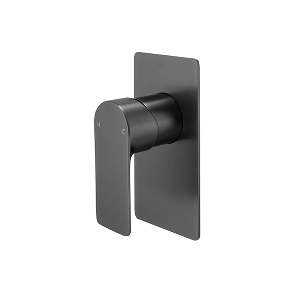 VOG Series Shower/Bath Wall Mixer (color up) Gun Metal Grey