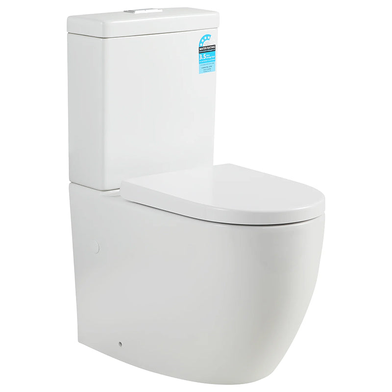 Back/Left and Right Bottom Intet 4.5/3/3 Liters Dual Flush Toilet 630x380x835mm