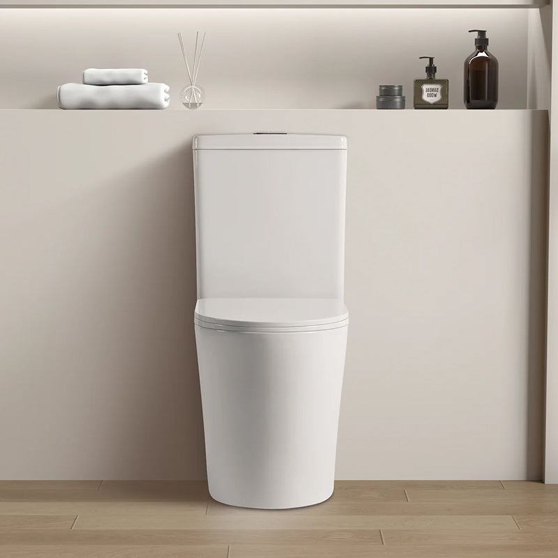 Back/Left and Right Bottom Intet 4.5/3/3 Liters Dual Flush Toilet 655x360x865mm