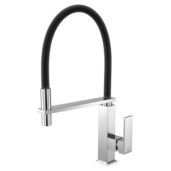 Kitchen Sink Mixer Tap Brushed Nickel
