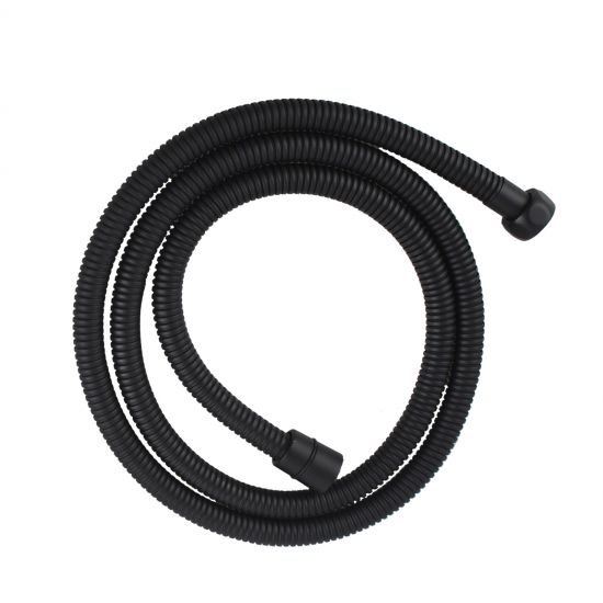 Flexible Stainless Steel Shower Hose Black 1500mm