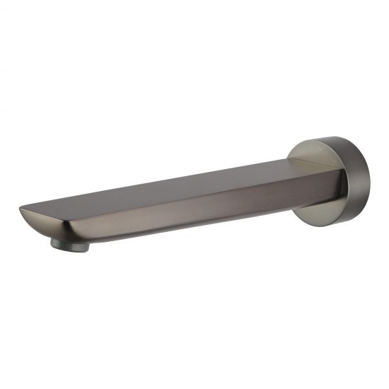 RUSHY Series Bathtub/Basin Wall Spout Brushed Gun Metal Grey