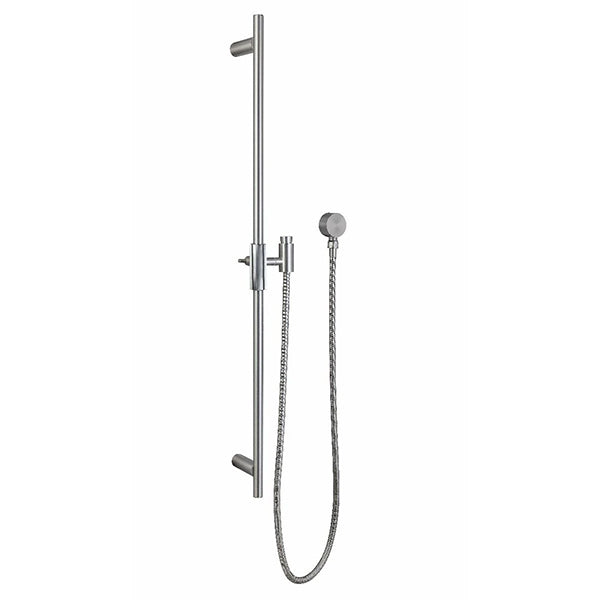 CADDENCE Series Brushed Nickel Shower Rail without Handheld Shower