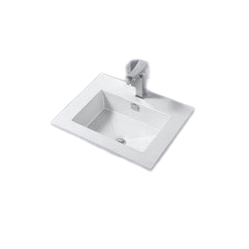 Ceramic Basin Series Under Counter Gloss White 550x450x225mm