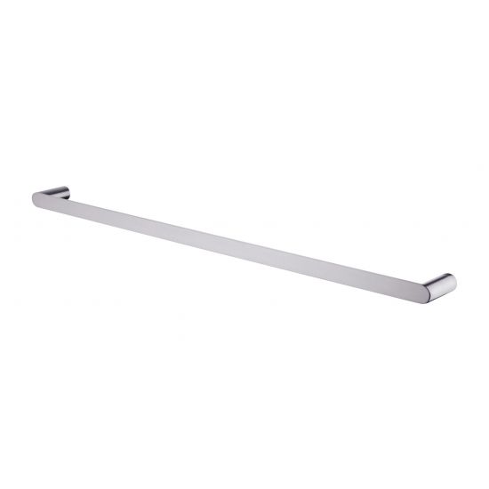 RUSHY Series Single Towel Rail Brushed Nickel 800mm