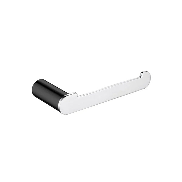 RUSHY Series Toilet Paper Holder Black&Chrome