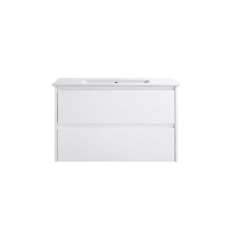Moddra(Hung) Series Gloss White Overall 880x455x540mm CABINET ONLY