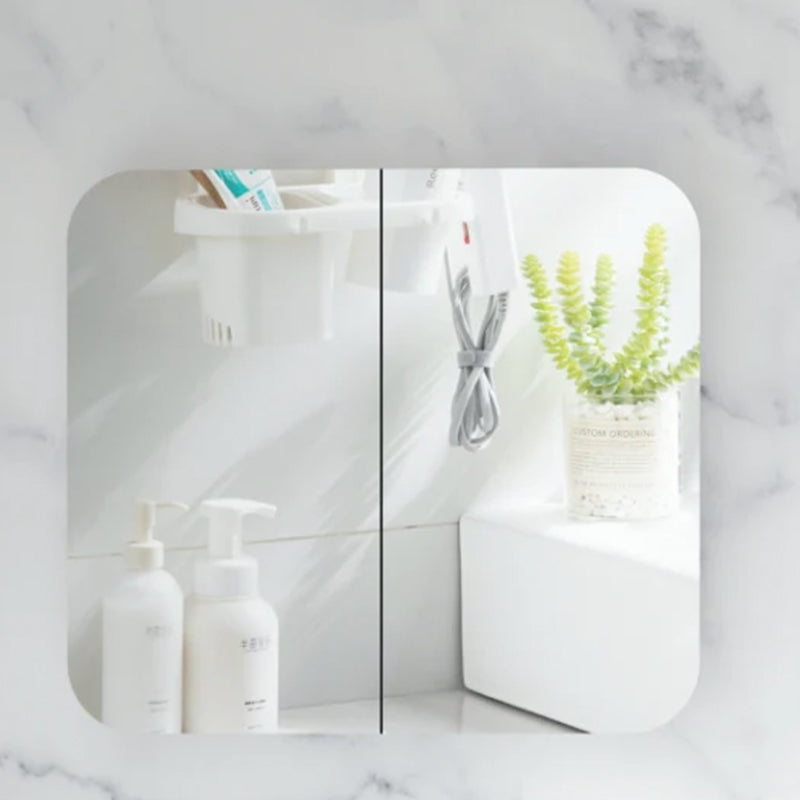 Carysil Grand Shaving Cabinet Matte White 900x800mm