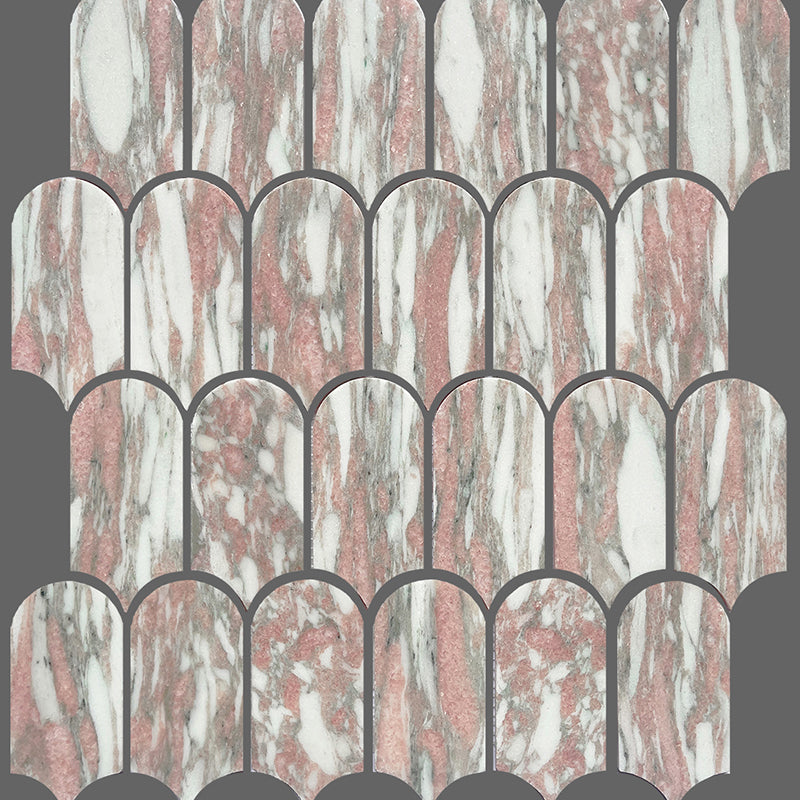 ARTEMIS NORWEGIAN PINK FEATHER HONED 50X103