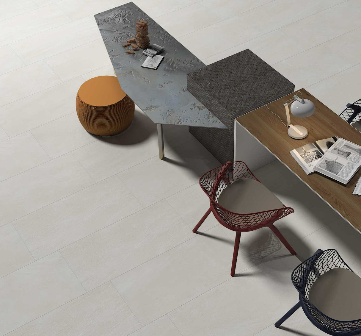 Aspen White Matt Rectified 300x600mm