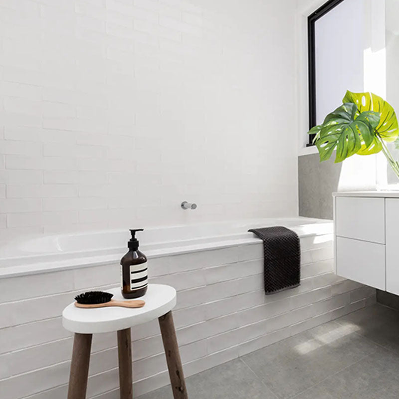 BLOCK WHITE MATT 50X200