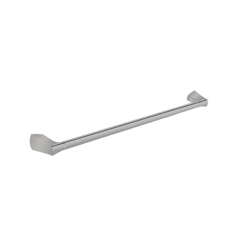EXON Single Towel Rail in Brushed Nickel 600mm