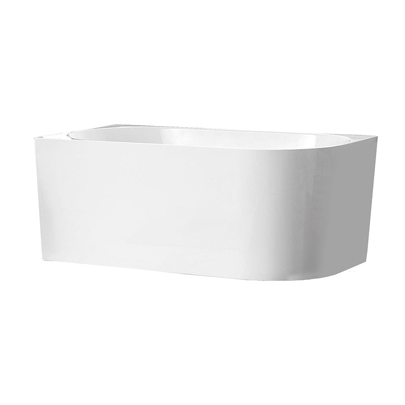 BONDI Left Hand Back to Wall Free Standing Bath Tub 1485mm