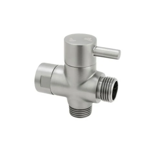 Brass Bidet Spray's Diverter Brushed Nickel