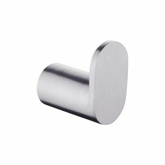 RUSHY Series Round Robe Hook Brushed Nickel