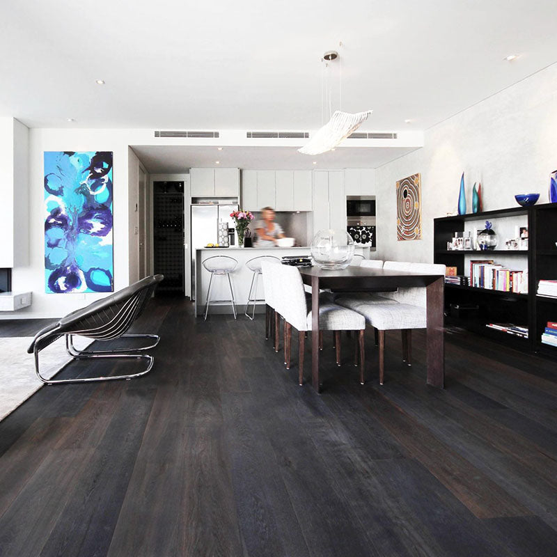Prestige European Oak Engineered Flooring Black Fox 2200x220x21/6mm