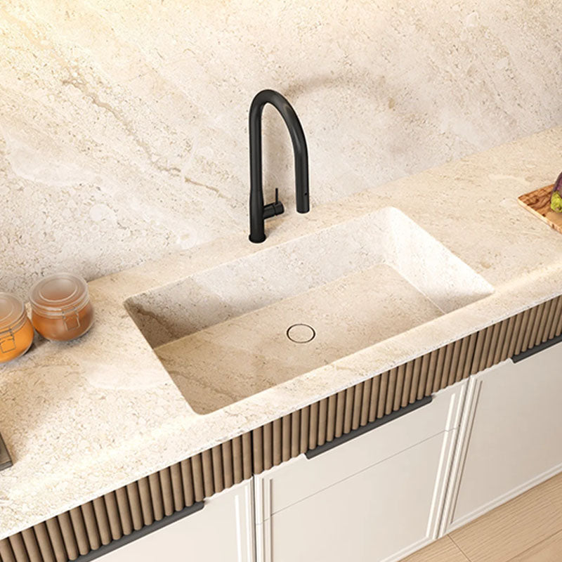 Navona Carysil Slim Pull out Kitchen Mixer Matte Black