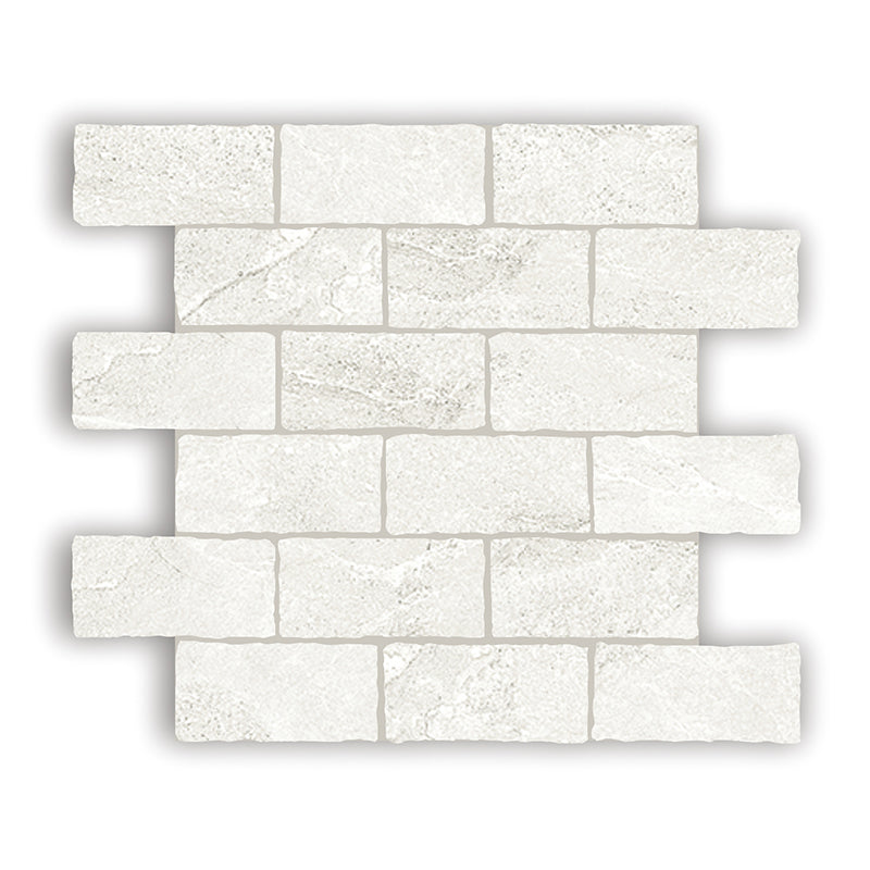 CAPRI Glacier 29.9x30.05 Mosaic Tumbled Edge