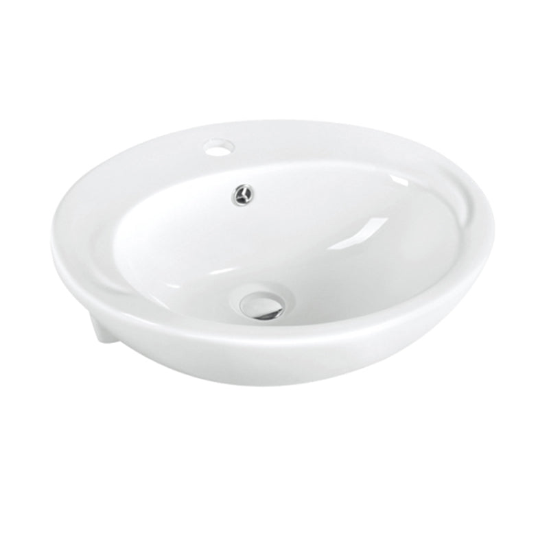 Ceramic Basin Series Under Counter Gloss White 510x430x175mm