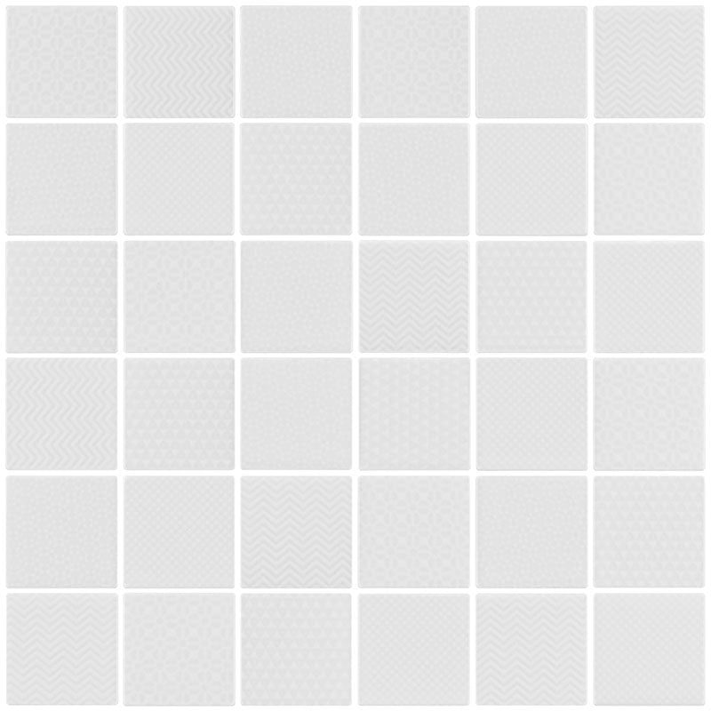 CELADON WHITE MOSAIC 47X47