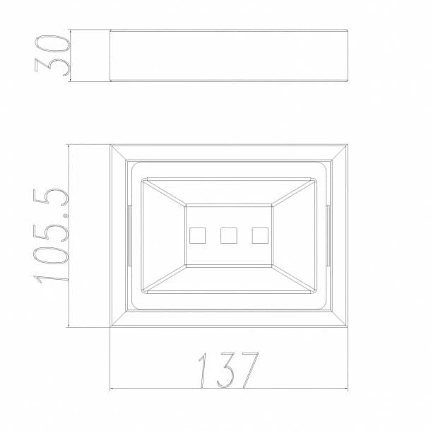 IVANO Series Soap Dish Holder Black