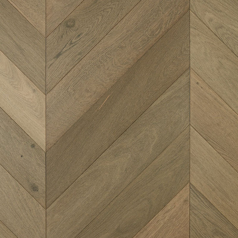 De Marque European Oak Engineered Flooring Chevron Storm 600x120x15/4mm