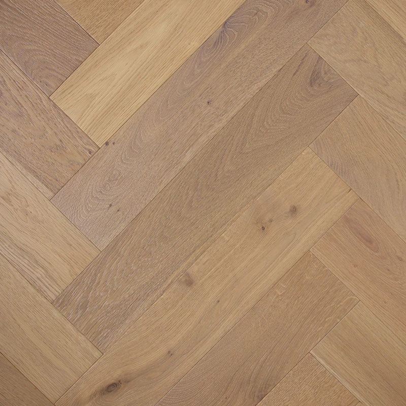 De Marque European Oak Engineered Flooring Herringbone Colonial Grey 600x120x15/4mm