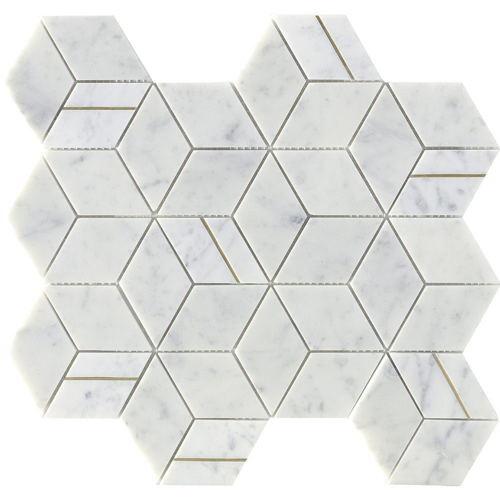 DECO CUBIC CARRARA