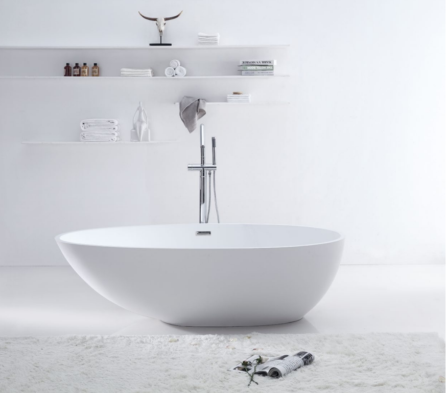 DELIGHT FREESTANDING BATH GLOSS 1780*980*510mm