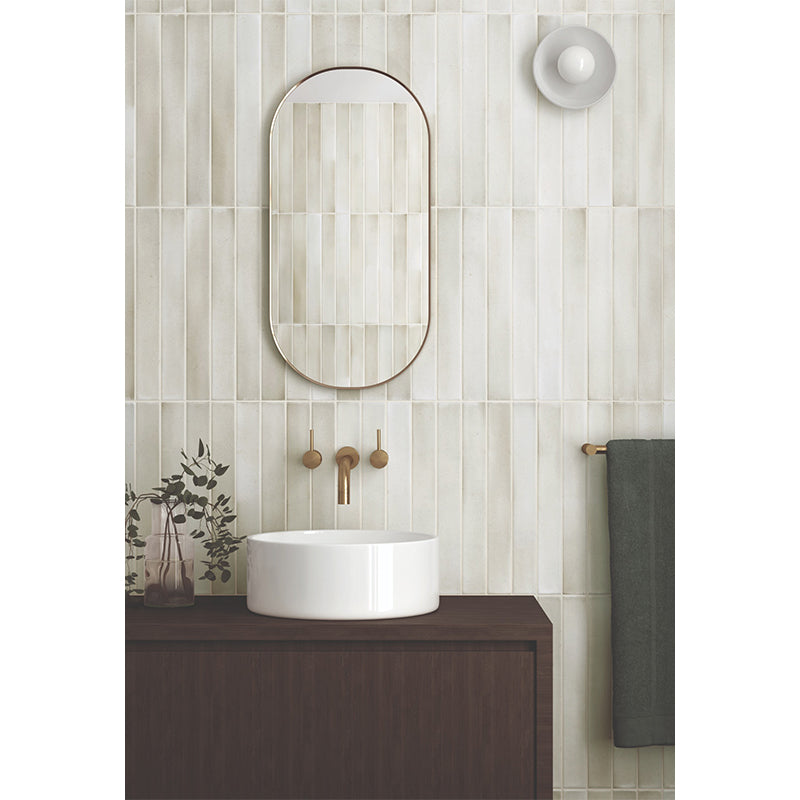 MASSIMO ALMOND SATIN SUBWAY 50X400MM