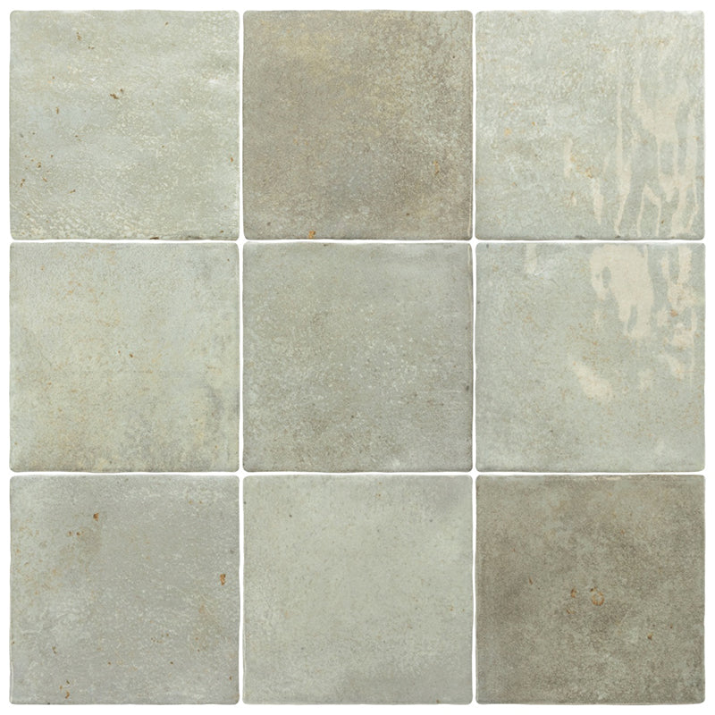 VERTICALE GREEN FIELD GLOSS 100X100MM