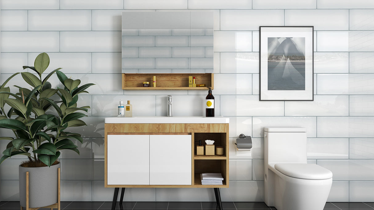 FADE WHITE 200X603 GLOSS UNRECTIFIED