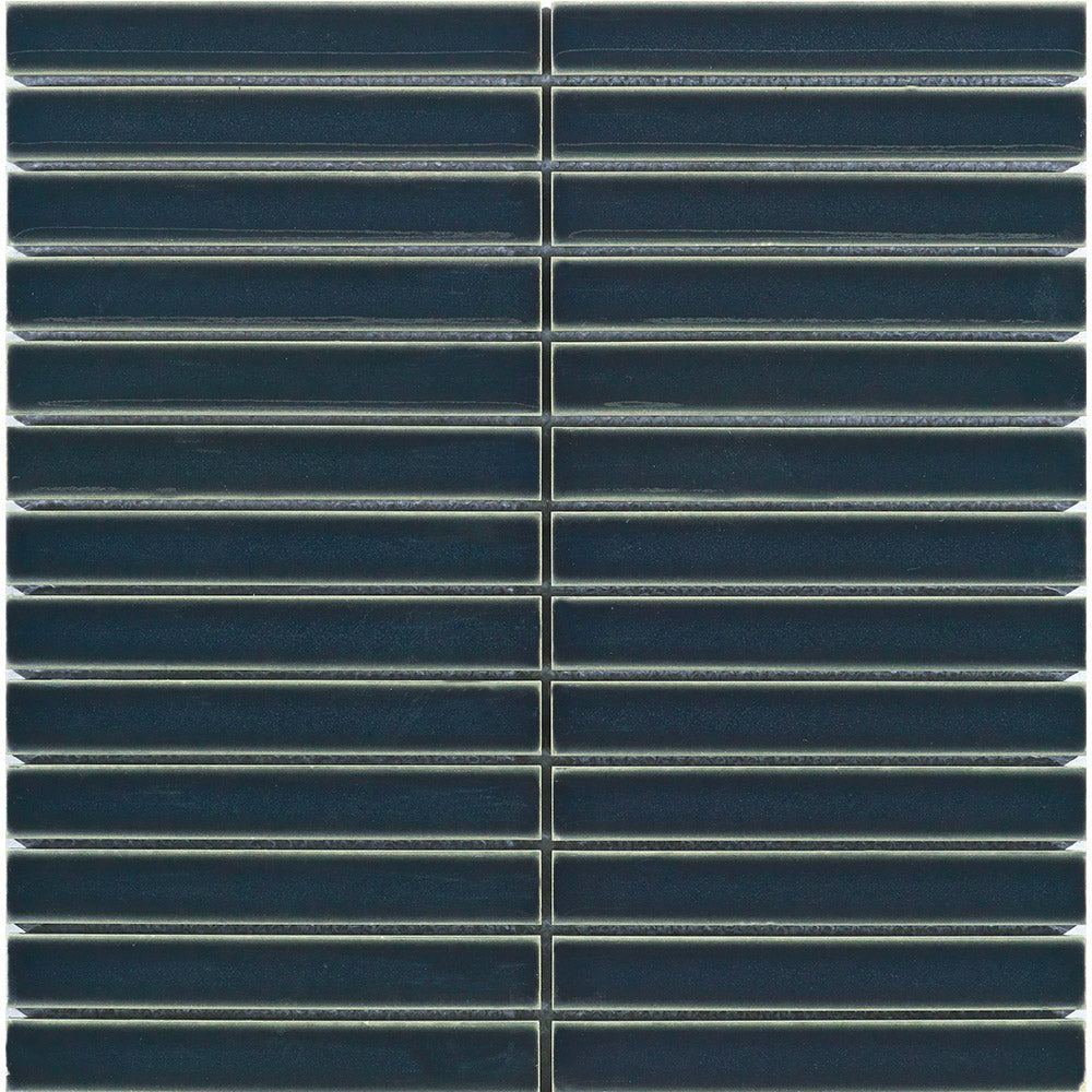 FINGER SPECKLE MOSAIC DARK BLUE GLOSS