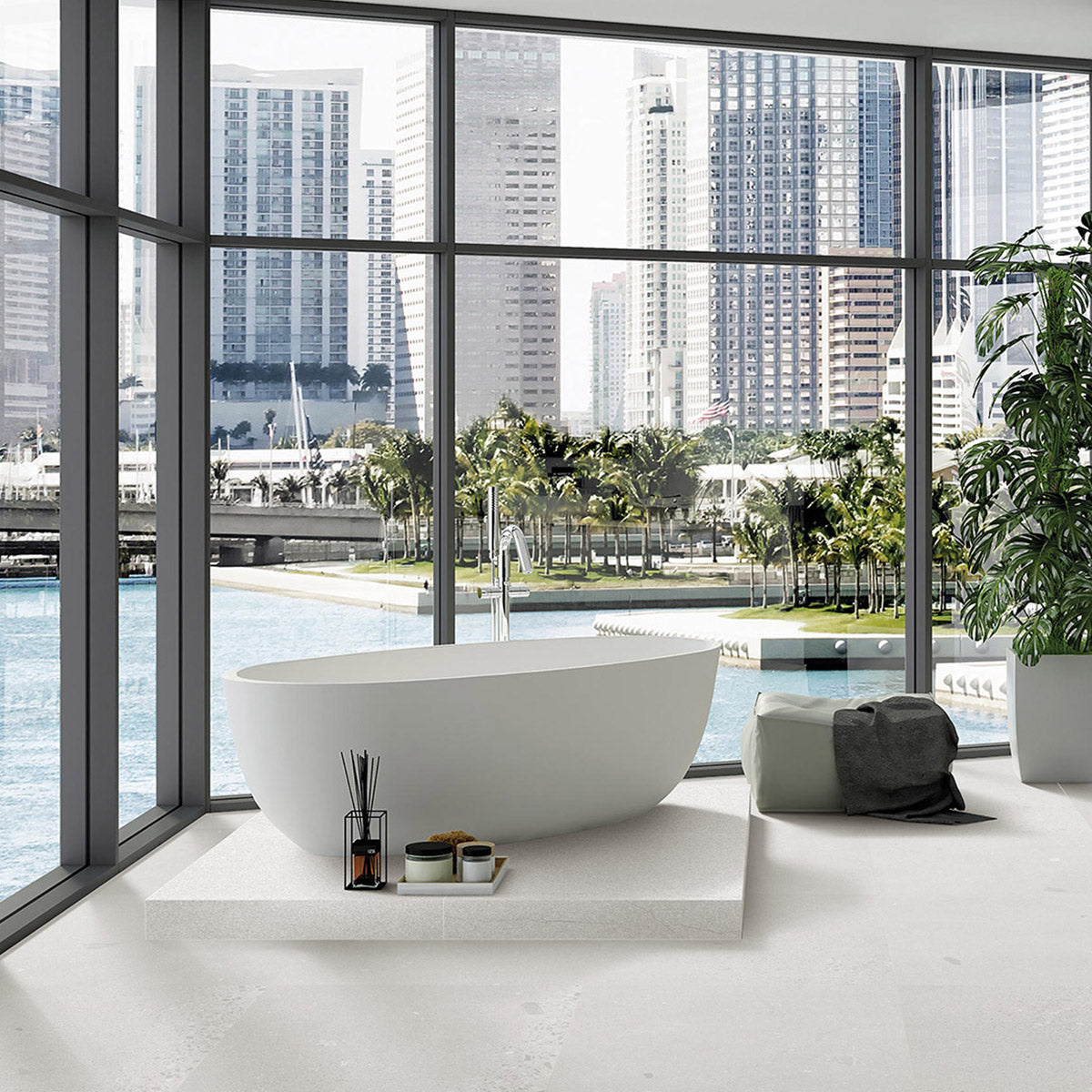 FUZE WHITE 300X600 MATT SMOOTHGRIP