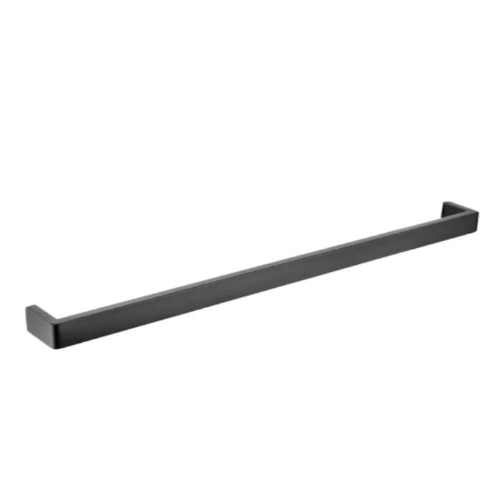IVANO Series Single Towel Rail Gun Metal Grey 800mm