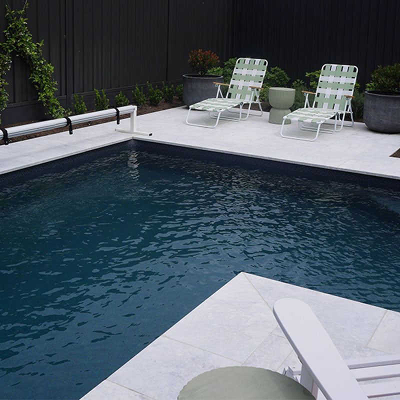 Marble Grey Apricot Sandblasted Bevelled Edge 800x400x30mm