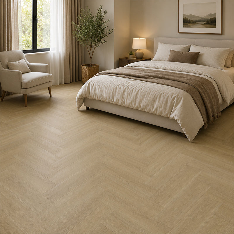 Hybrid Herringbone Collection Nordic Oak 650x127x9mm