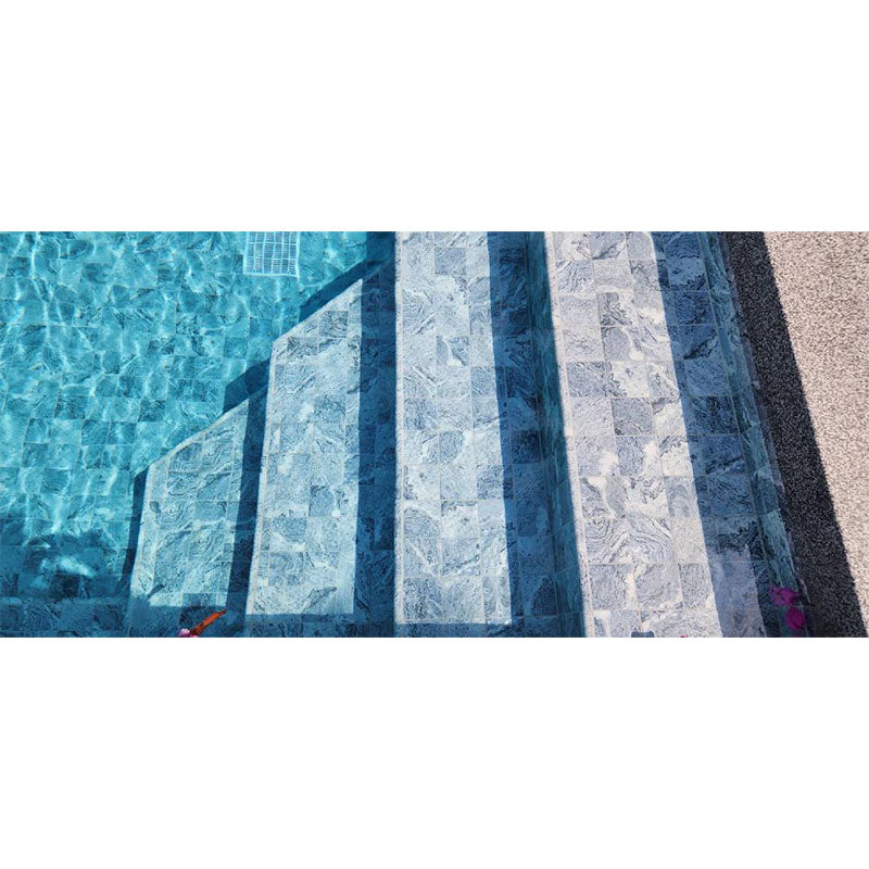 HIDEAWAY ALPINE CORAL BLUE MOSAIC 47X47