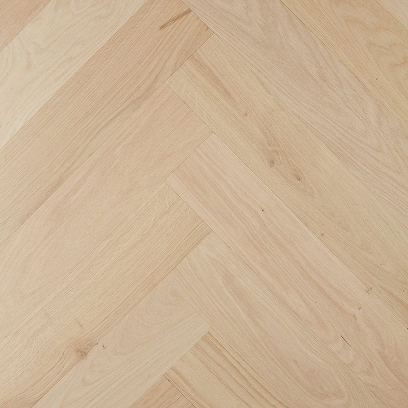 De Marque European Oak Engineered Flooring Herringbone Raw 600x120x15/4mm