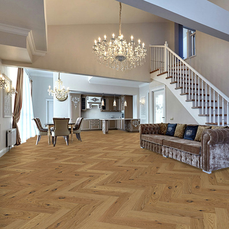 Classic Oak Herringbone Springbrook 600x120x14/2mm