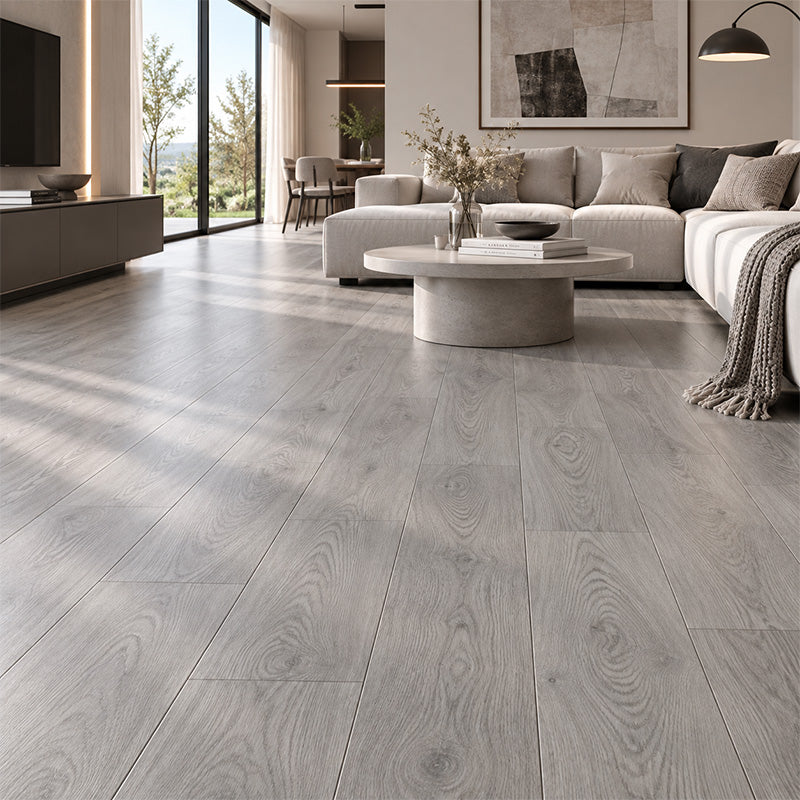 Elemental Wood Laminate Flooring Grey Wood 1218x197x12mm