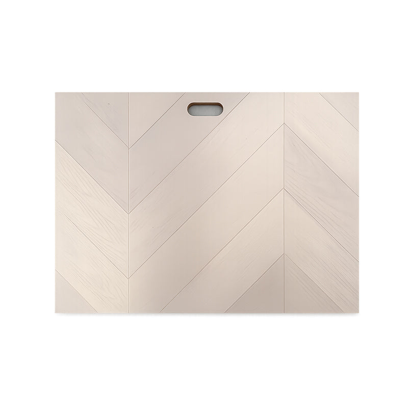 NoblePlank Engineered Chevron Flooring White Oiled 600x125x14/3mm
