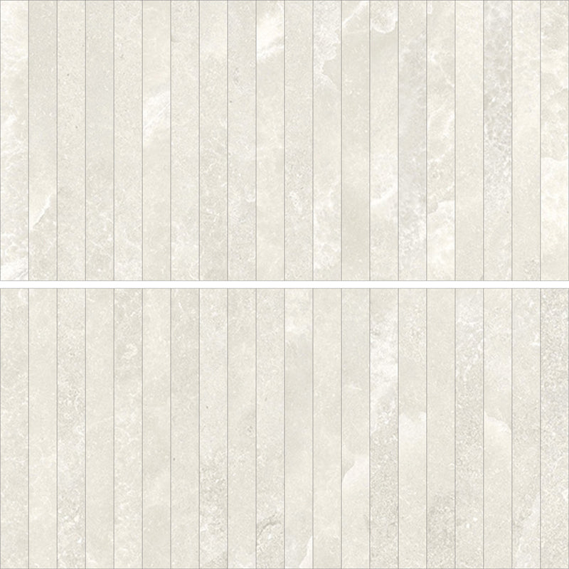 Kaolin Crema Perla Mosaic-Stix KitKat 30x30 SilkTec