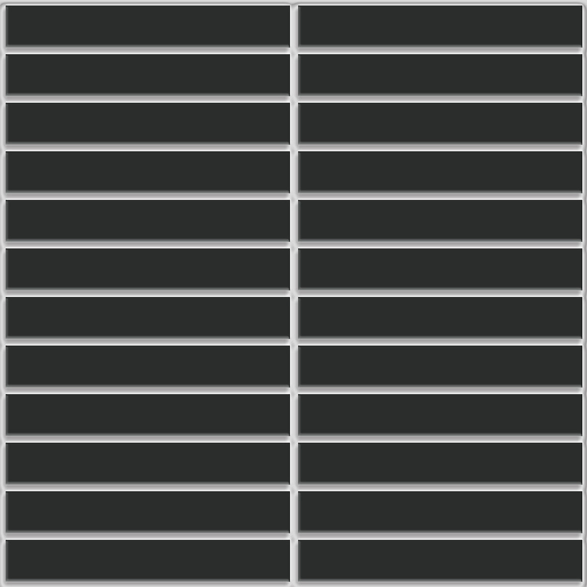 KITKAT BLACK SATIN MOSAIC 22.5X146.5