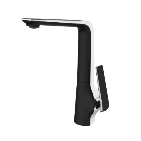 Esperia Chrome & Matte Black Sink Mixer