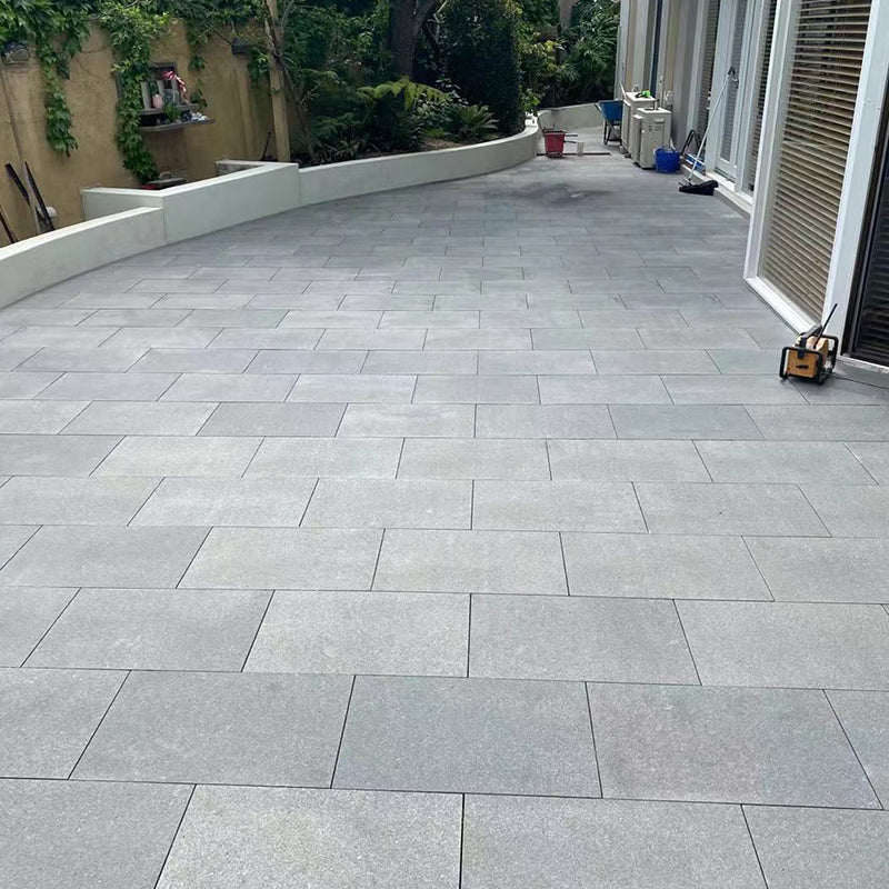 Granite Ken Black Flamed Bevelled Edge 600x400x30mm