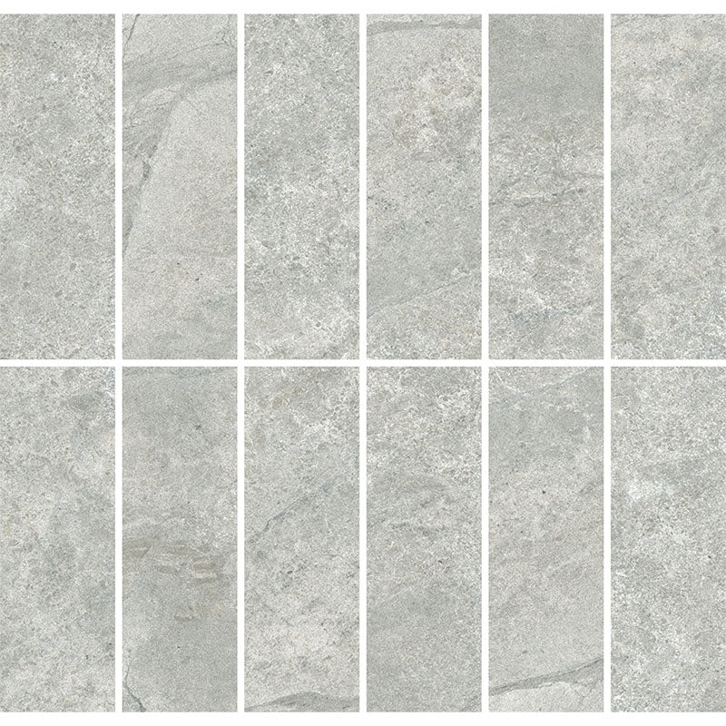 Entiva Lake Stone Grey Mosaic 50x150mm